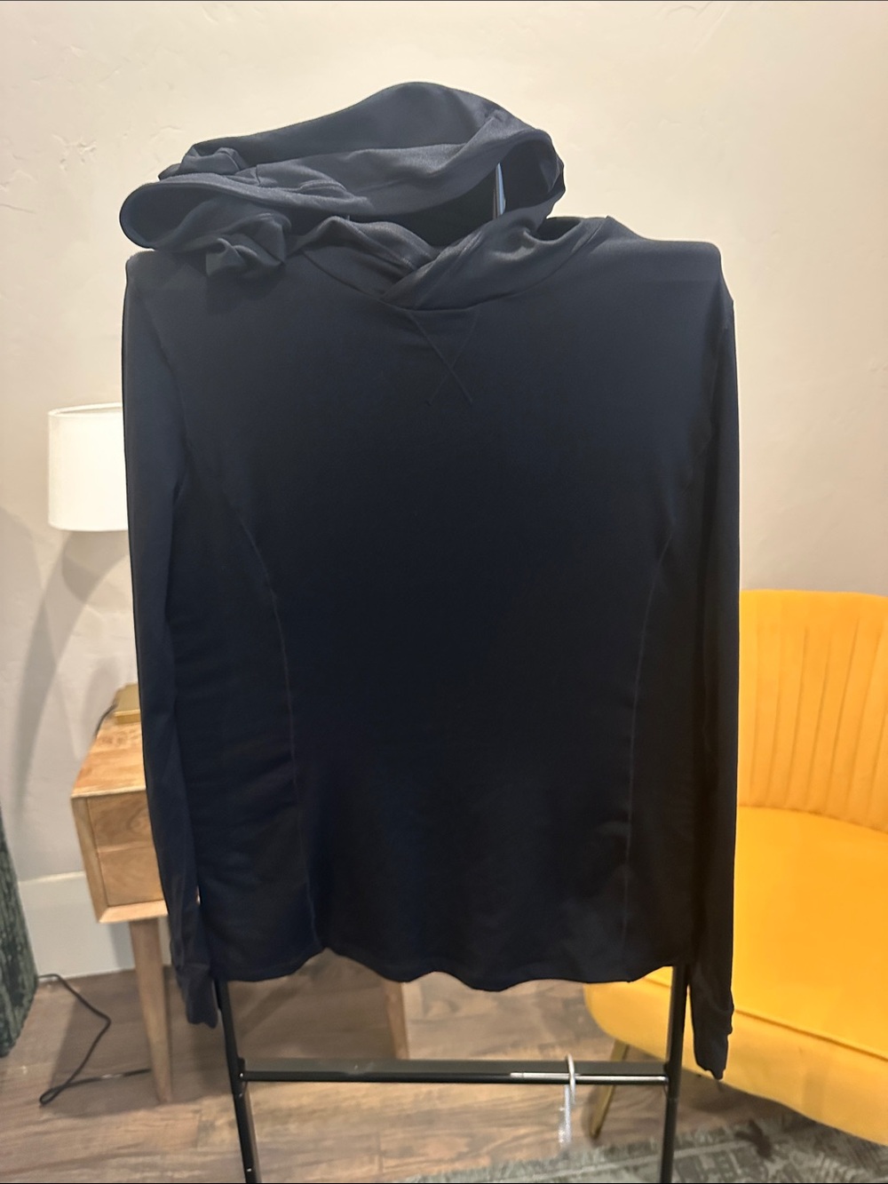 Fabletics Navy Blue Lightweight Hoodie Sweater